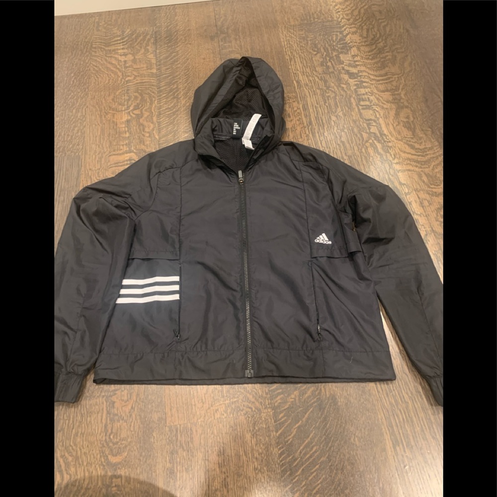 Adidas women’s windbreaker  Sz Small